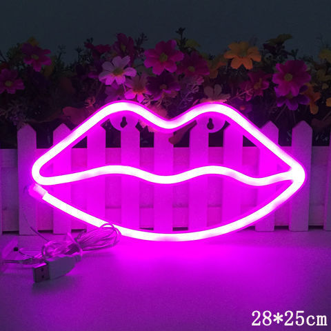 LED Neonschild Nachtlicht Flamingo Dekoration