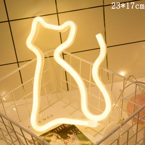 LED Neonschild Nachtlicht Flamingo Dekoration