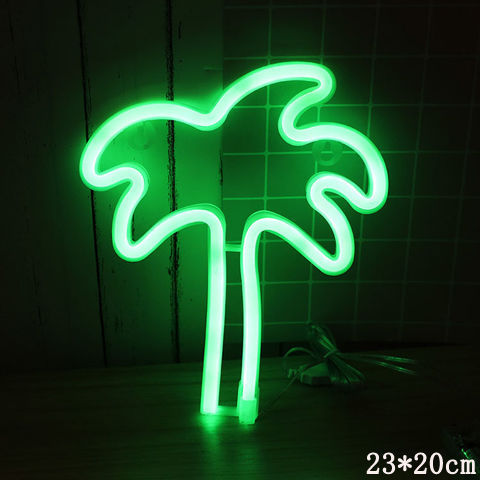 LED Neonschild Nachtlicht Flamingo Dekoration