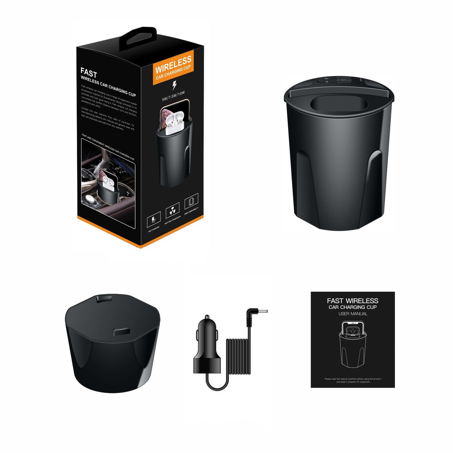 4-in-1-Wireless-Ladegerät 4-in-1-Wireless-Ladegerät für Auto