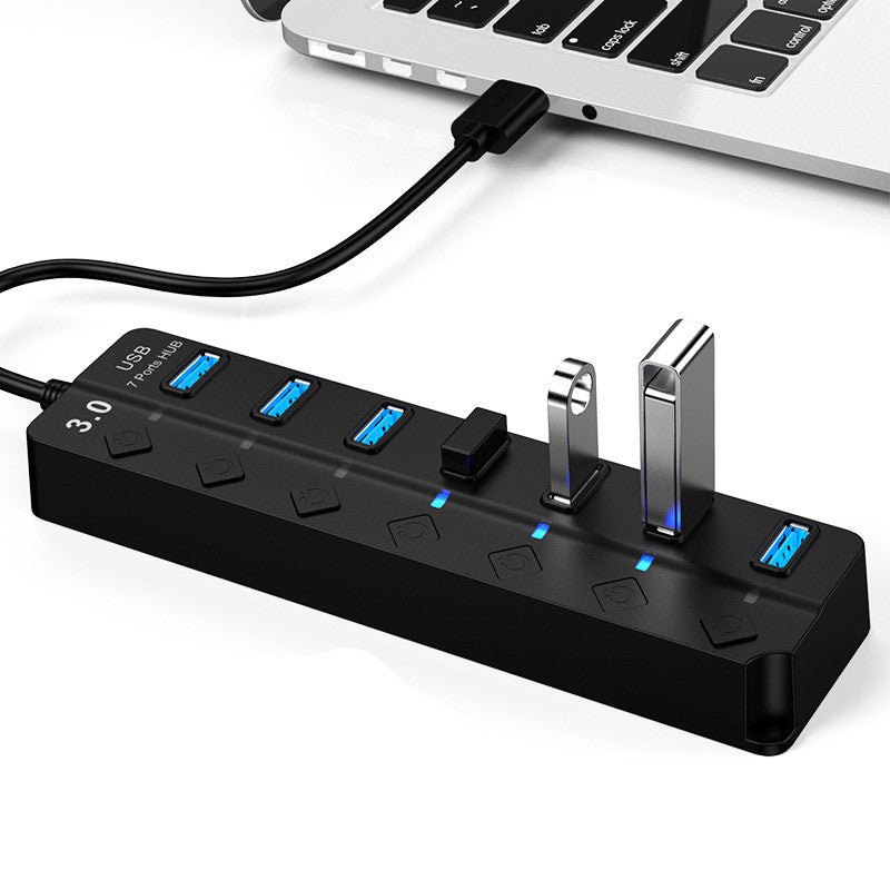 7-Port-Hochgeschwindigkeits-USB3.0-Hub