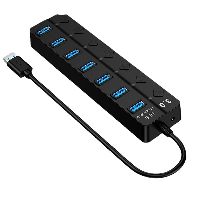7-Port-Hochgeschwindigkeits-USB3.0-Hub