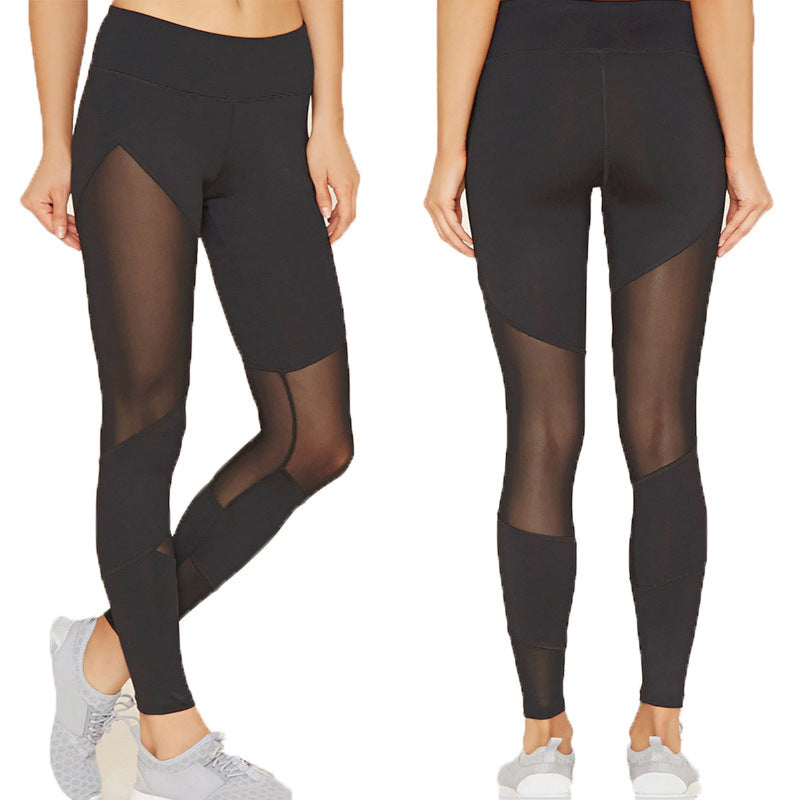 Neue Mode Gespleißt Sport-leggings