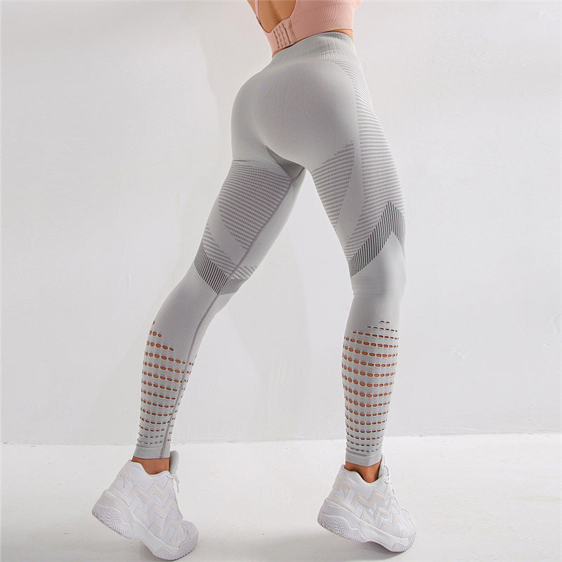 Leggings mit hohem Taillenmuster