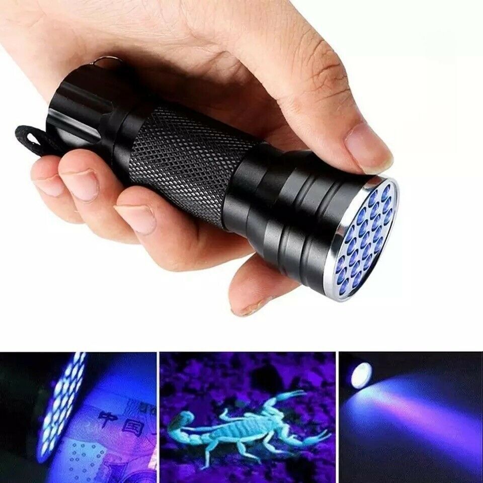 UV-LED-Taschenlampe zum Fälschungsdetektor