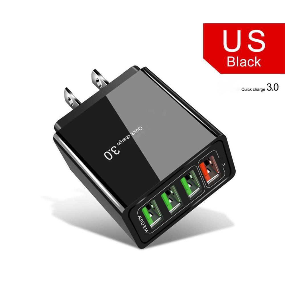 Beleuchteter 4USB-Ladekopf