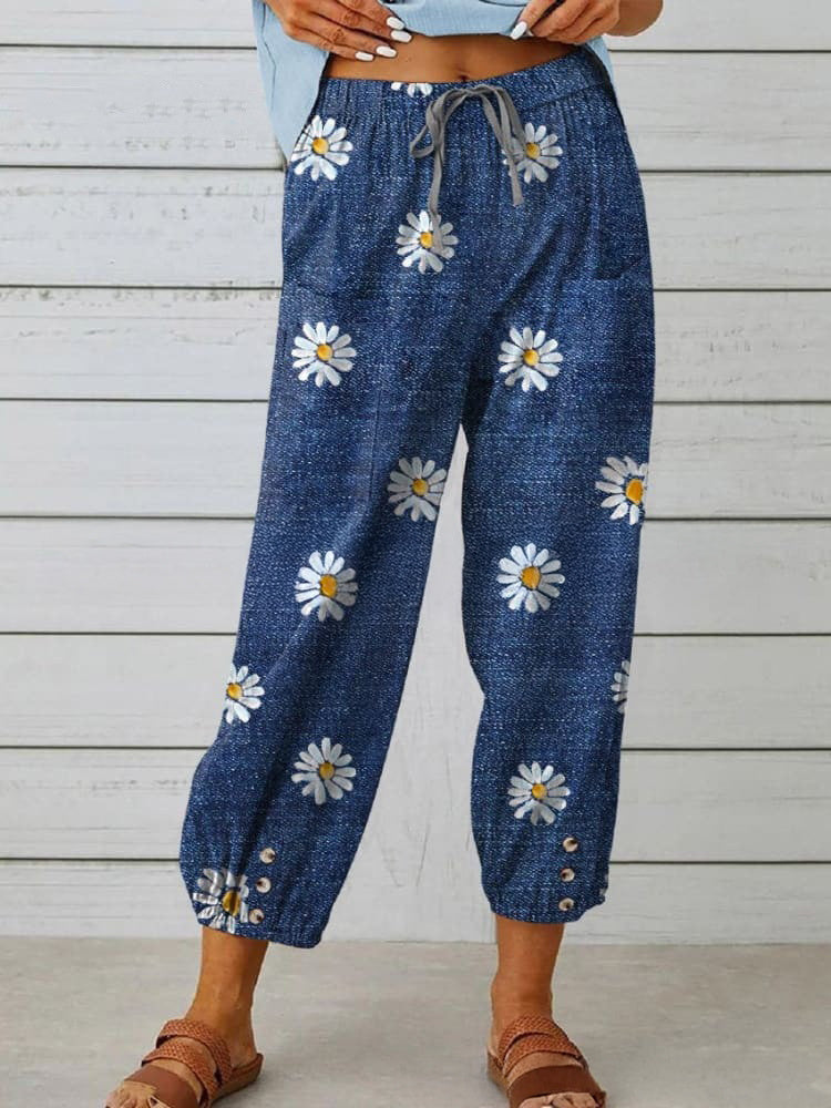 Lässige Freizeit Damenhose