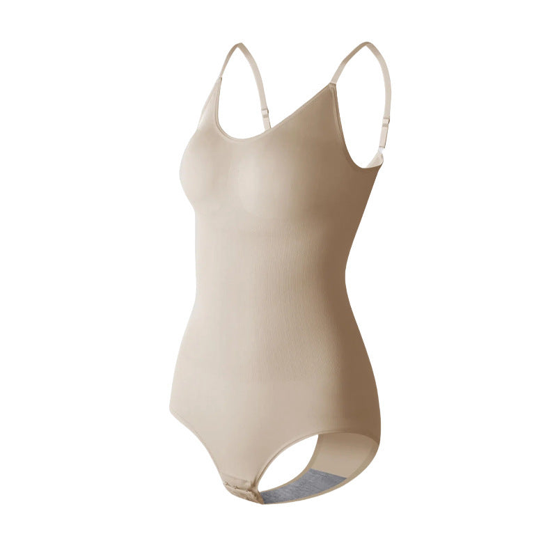Nahtloser körperformender Jumpsuit