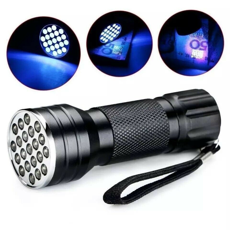 UV-LED-Taschenlampe zum Fälschungsdetektor