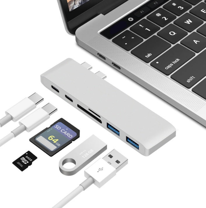 Apple USB Typ C Hub auf TF SD Kartenleser Hub 3.0 Adapter mit PD Power USB C Hub Dock