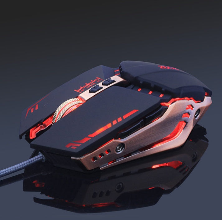 Leise kabelgebundene Gaming-Maus