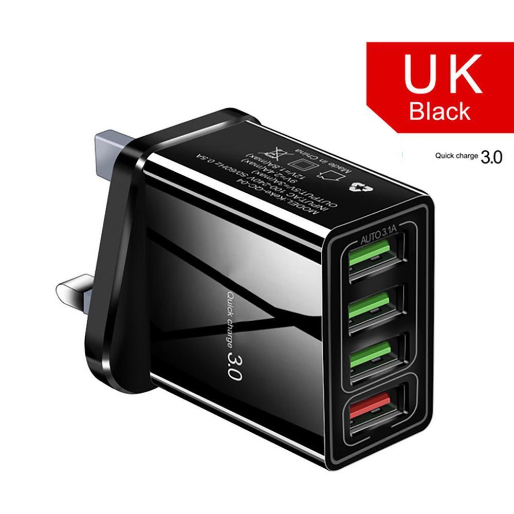 Beleuchteter 4USB-Ladekopf