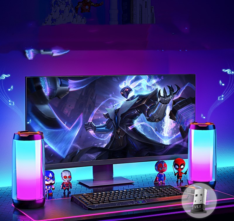 Gaming RGB Bluetooth-Lautsprecher
