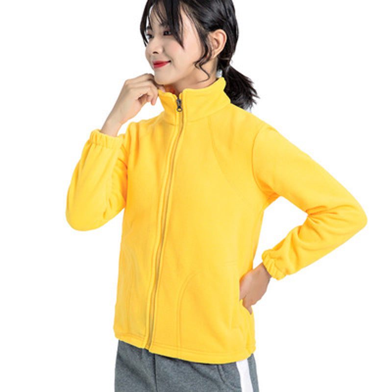 Damen Outdoor Polar Fleece Jacke