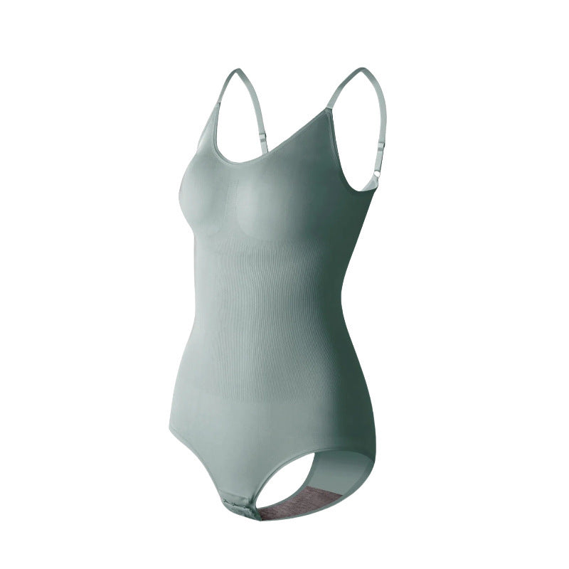Nahtloser körperformender Jumpsuit