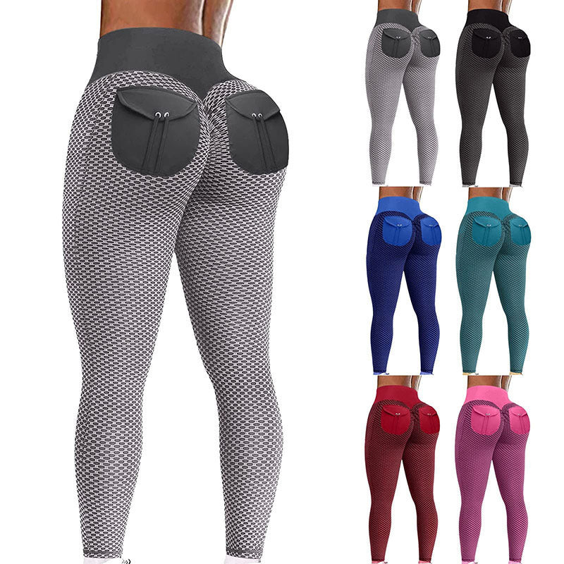Gesäßtasche Hip-Lift-Sport-Leggings