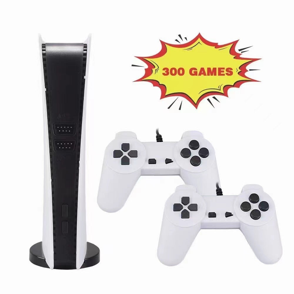 Nostalgischer Retro-P5-Mini-Fernseher, GS5-Familienspielkonsole mit Kabel, 620 Spiele