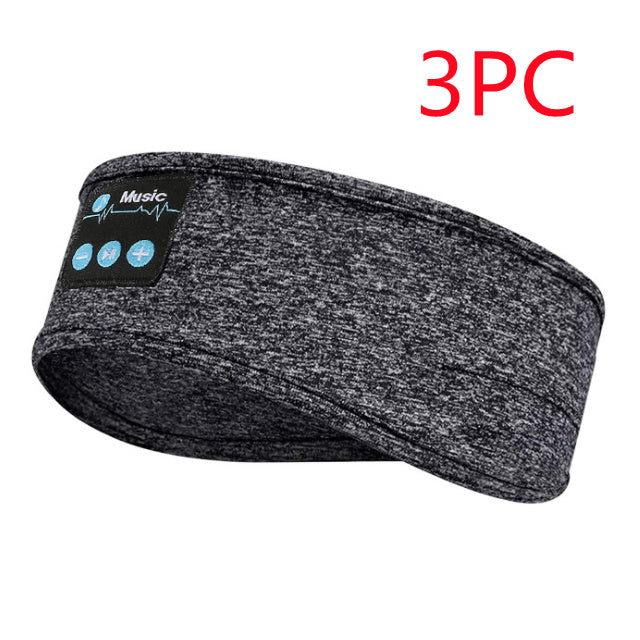 Drahtloses Bluetooth V5.0-Sport-Stirnband mit Musikanruf-Stereo-Shading-Schlaf-Stirnband
