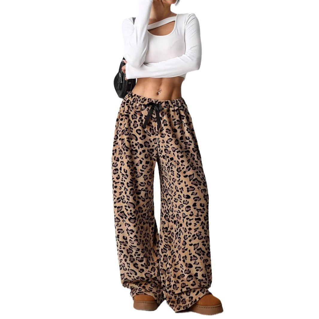 Leopardenmuster Pyjama