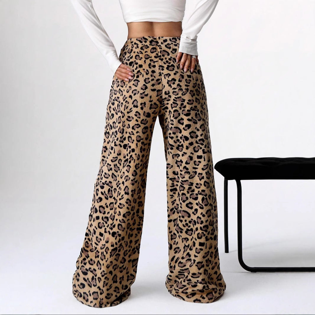 Leopardenmuster Pyjama