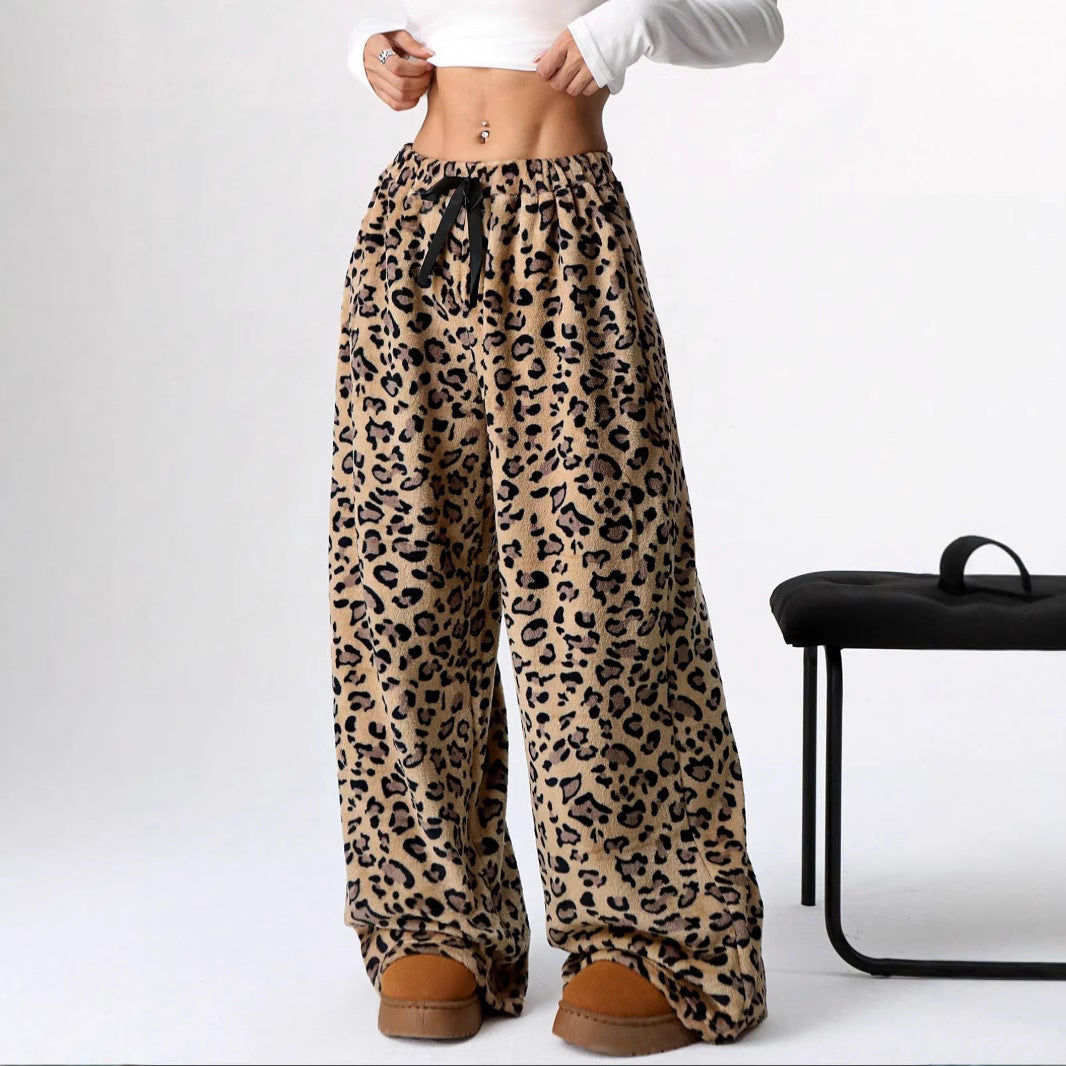 Leopardenmuster Pyjama