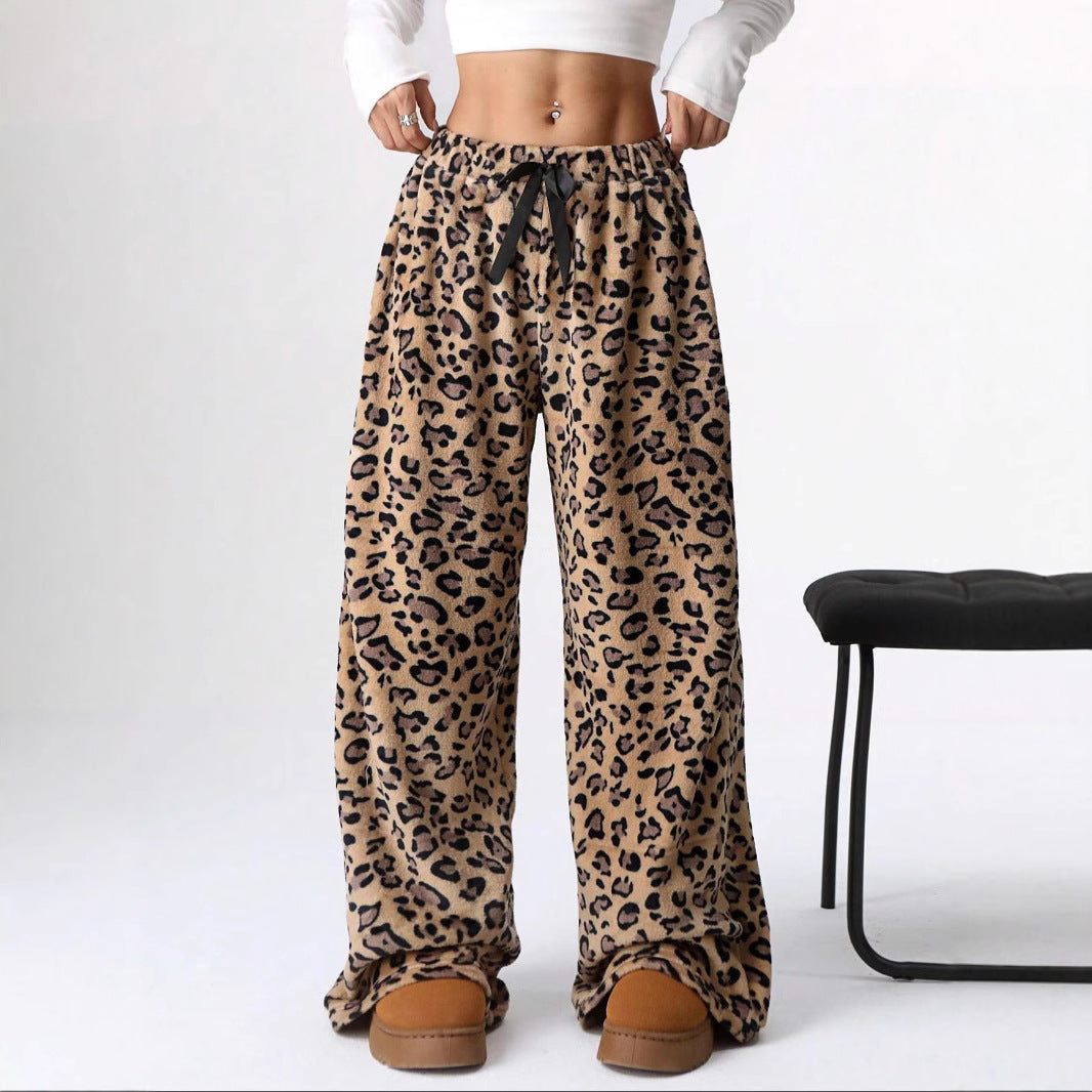 Leopardenmuster Pyjama