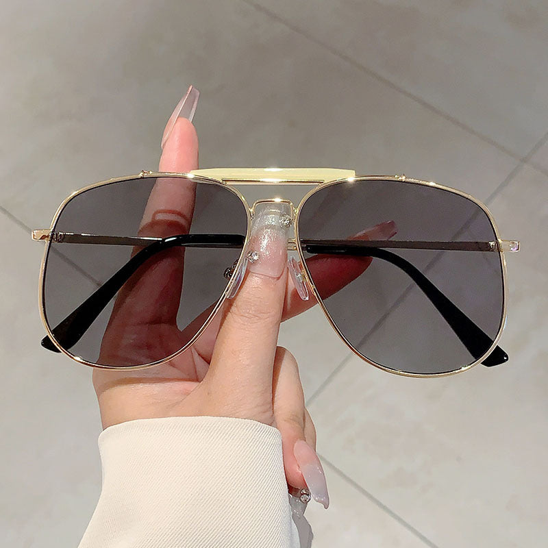 Große Rahmen All-match UV-beständige Sonnenbrille