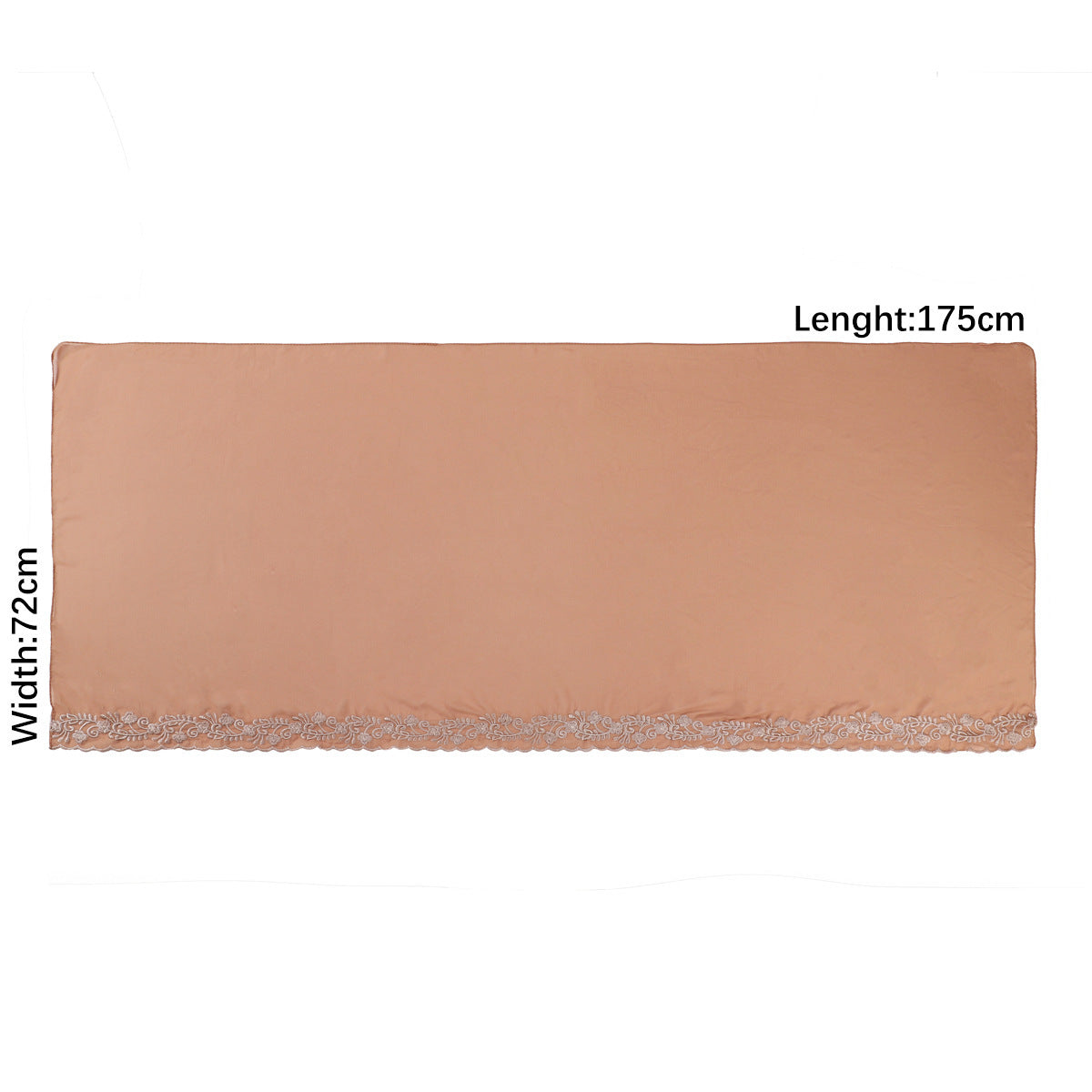 Modischer einfarbiger Chiffon-Damenschal