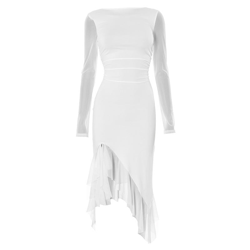 Elegantes Sommer Kleid Weiß