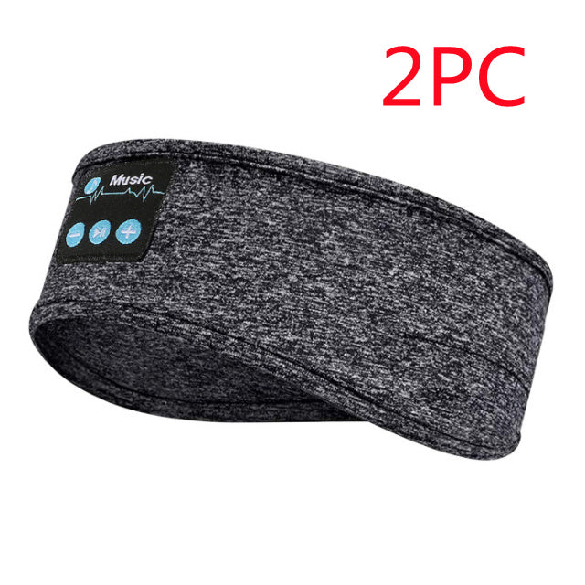 Drahtloses Bluetooth V5.0-Sport-Stirnband mit Musikanruf-Stereo-Shading-Schlaf-Stirnband