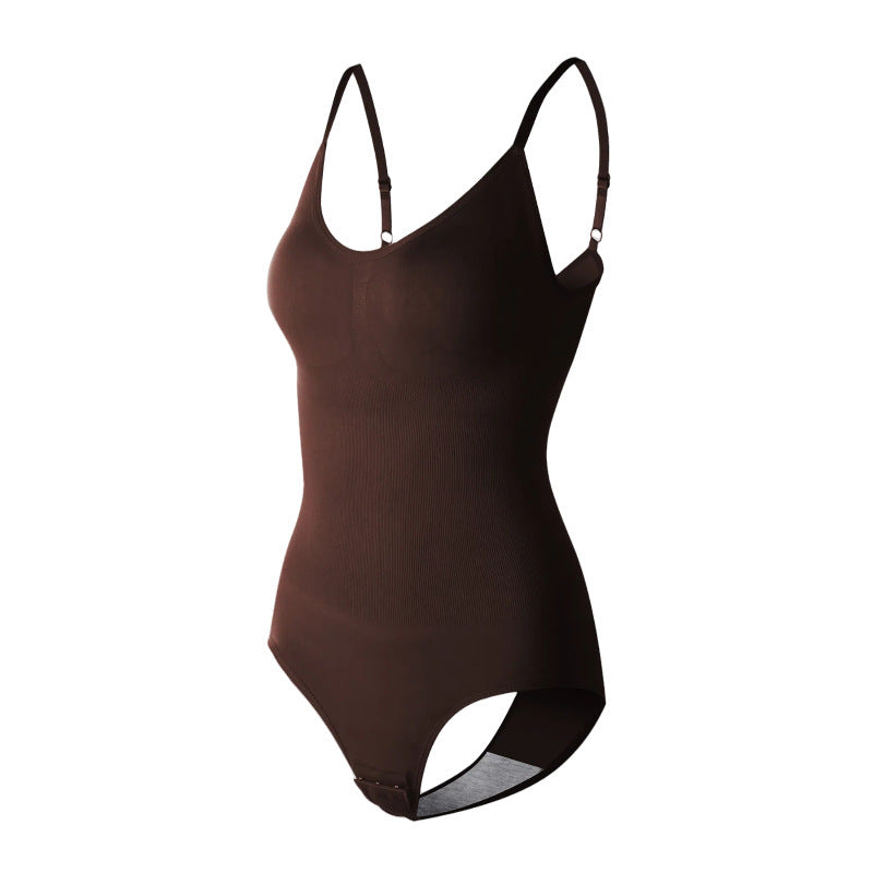 Nahtloser körperformender Jumpsuit