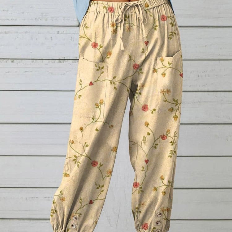Lässige Freizeit Damenhose