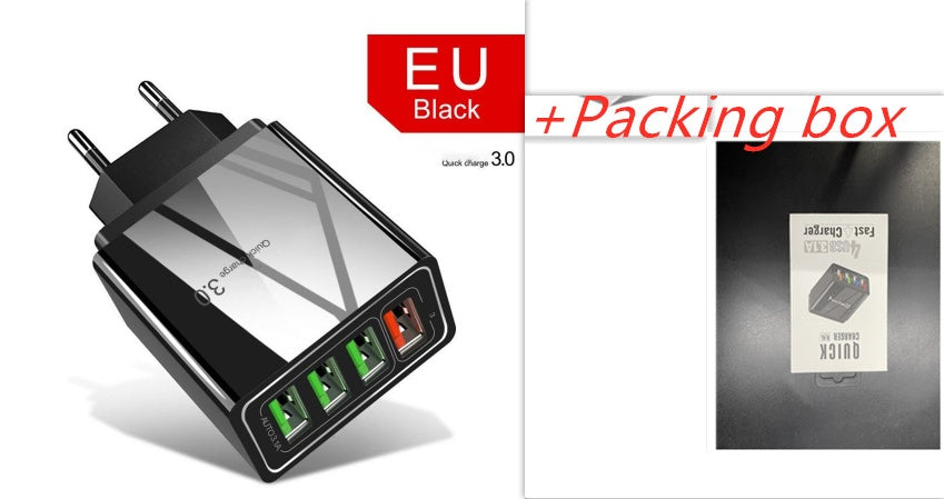 Beleuchteter 4USB-Ladekopf