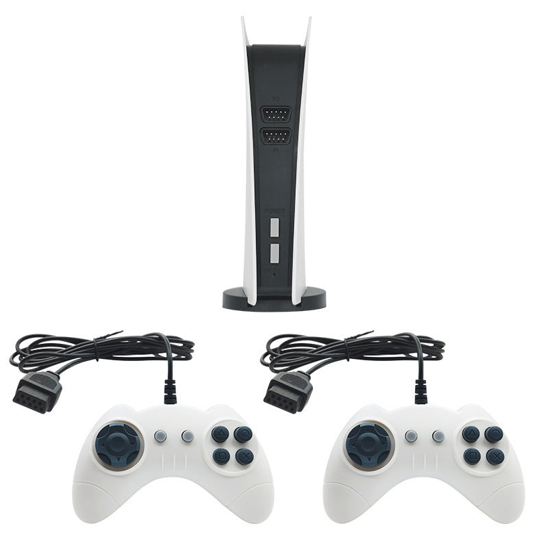 Nostalgischer Retro-P5-Mini-Fernseher, GS5-Familienspielkonsole mit Kabel, 620 Spiele