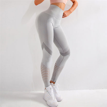 Leggings mit hohem Taillenmuster