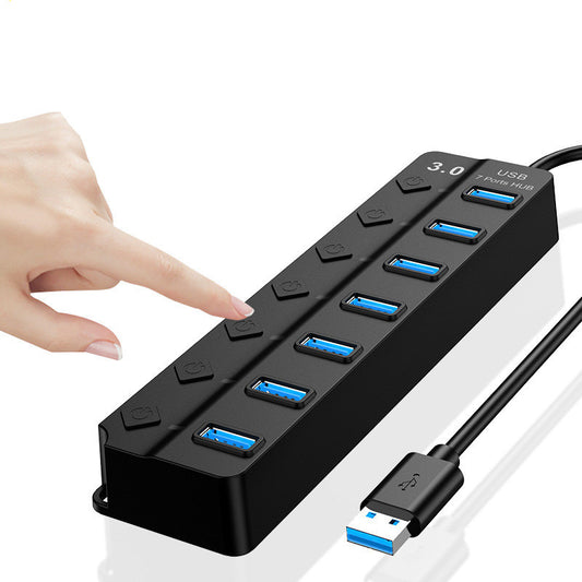 7-Port-Hochgeschwindigkeits-USB3.0-Hub
