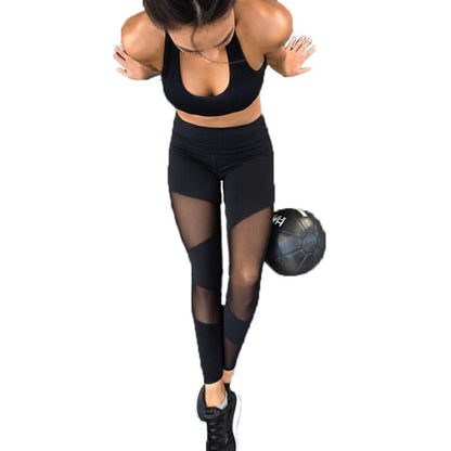 Neue Mode Gespleißt Sport-leggings