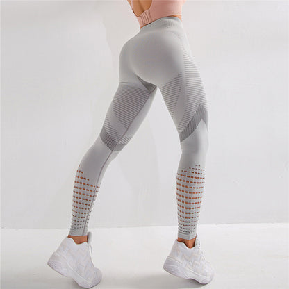 Leggings mit hohem Taillenmuster