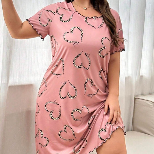 Herz Mode-Homewear-Pyjamas