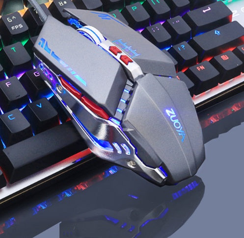 Leise kabelgebundene Gaming-Maus