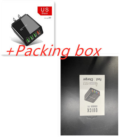 Beleuchteter 4USB-Ladekopf