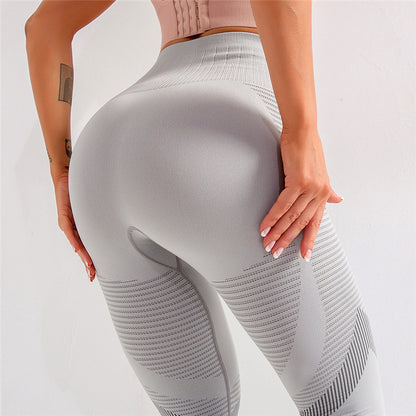 Leggings mit hohem Taillenmuster