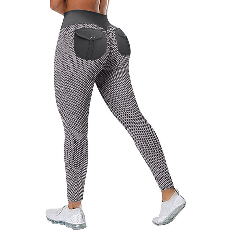 Gesäßtasche Hip-Lift-Sport-Leggings