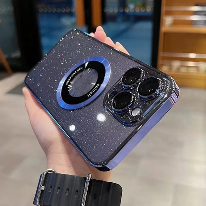 glitzernde magnetische Telefonhülle