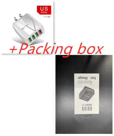 Beleuchteter 4USB-Ladekopf