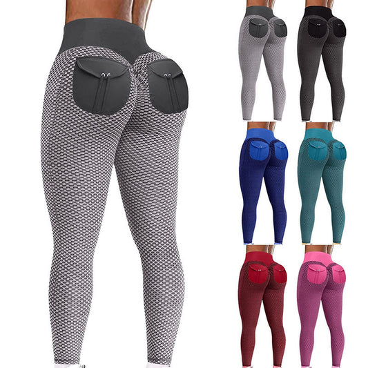 Gesäßtasche Hip-Lift-Sport-Leggings