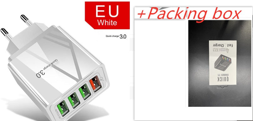 Beleuchteter 4USB-Ladekopf