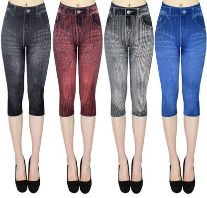 Jeans mit Stretch-Boden, schmaler Passform