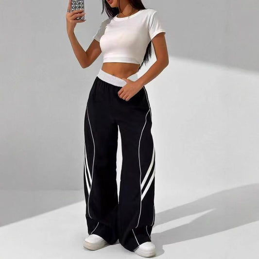 Baggy Jogginhose Damen Amerikanisch-Style