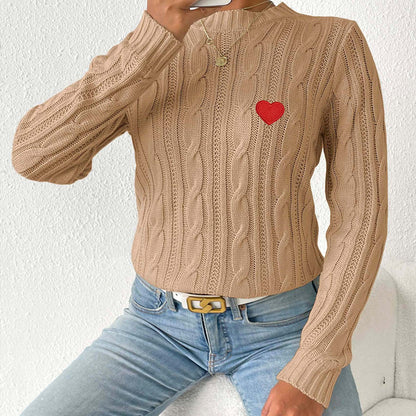 Love Stickers Herbst- und Winter-Pullover